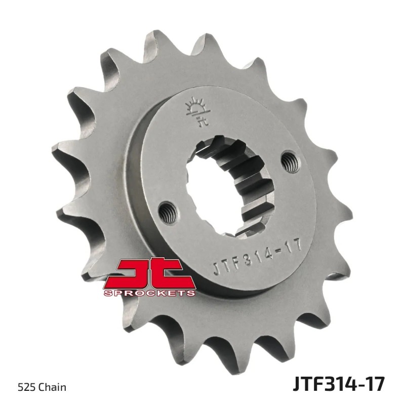 pinon moto jt sprockets acero 17 dientes jtf314 17
