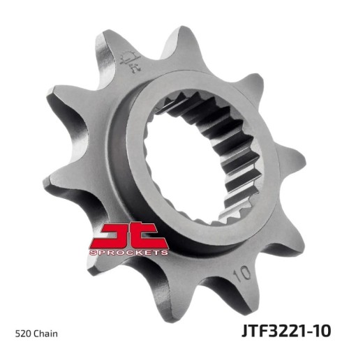 pinon moto jt sprockets acero 10 dientes jtf3221 10