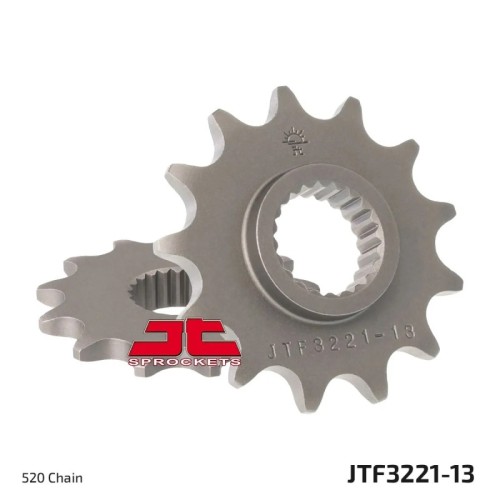 pinon moto jt sprockets acero 13 dientes jtf3221 13
