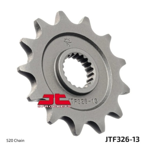 pinon moto jt sprockets acero 13 dientes jtf326 13