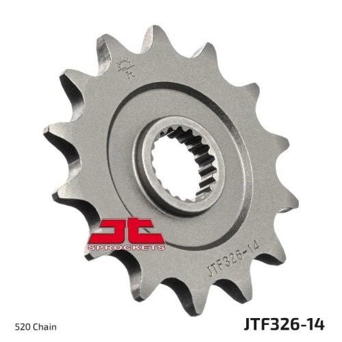 pinon moto jt sprockets acero 14 dientes jtf326 14