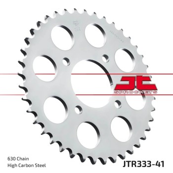 corona moto jt sprockets de acero de 41 dientes jtr333 41