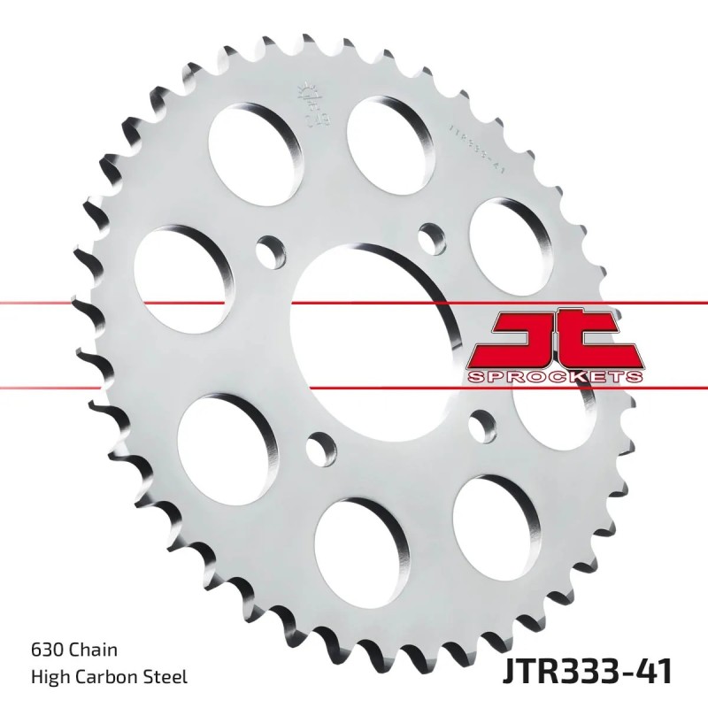 corona moto jt sprockets de acero de 41 dientes jtr333 41