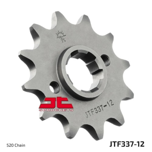 pinon moto jt sprockets acero 12 dientes jtf337 12