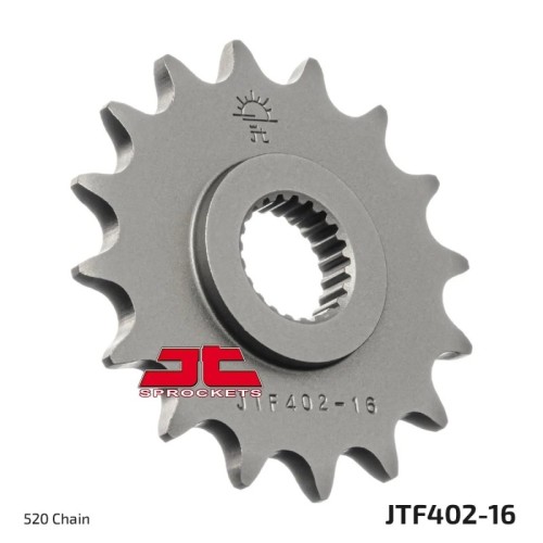 pinon moto jt sprockets acero 16 dientes jtf402 16