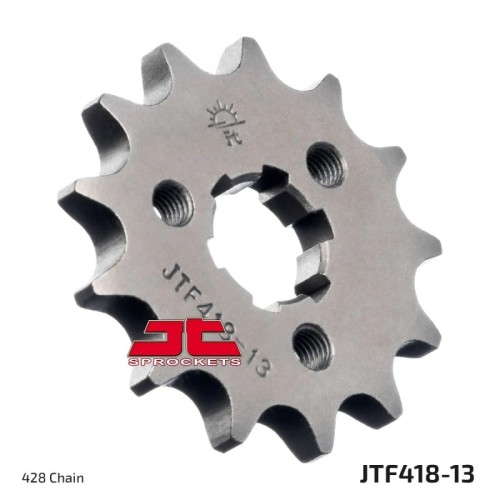 pinon moto jt sprockets acero 13 dientes jtf418 13