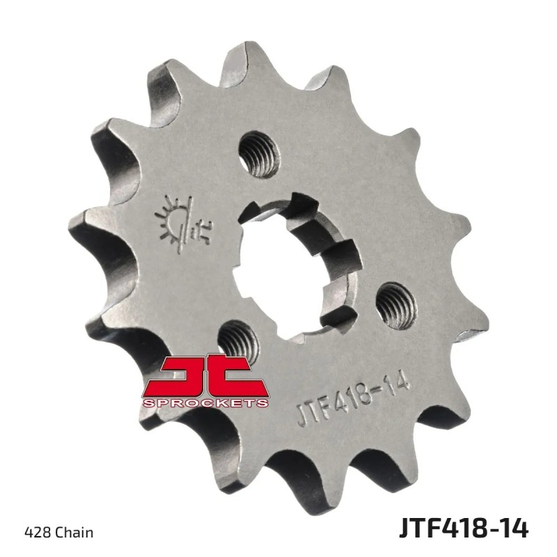 pinon moto jt sprockets acero 14 dientes jtf418 14