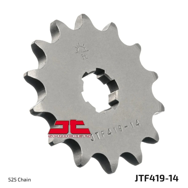 pinon moto jt sprockets acero 14 dientes jtf419 14