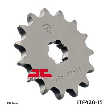 pinon moto jt sprockets acero 15 dientes jtf420 15