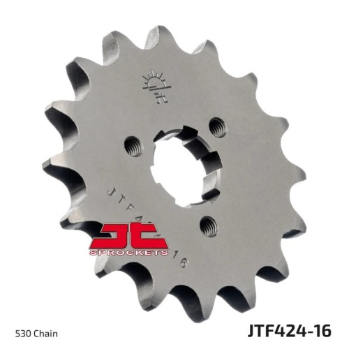 pinon moto jt sprockets acero 16 dientes jtf424 16