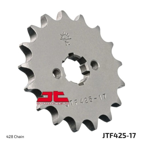 pinon moto jt sprockets acero 17 dientes jtf425 17