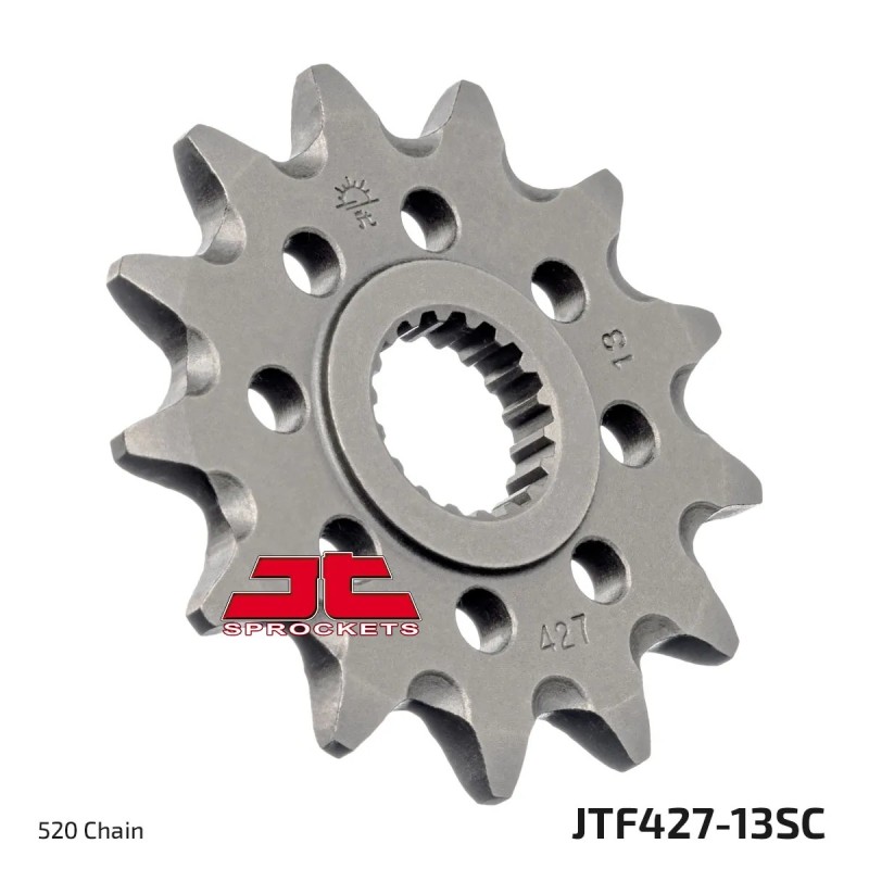 corona moto jt sprockets de acero de 13 dientes jtf427 13sc