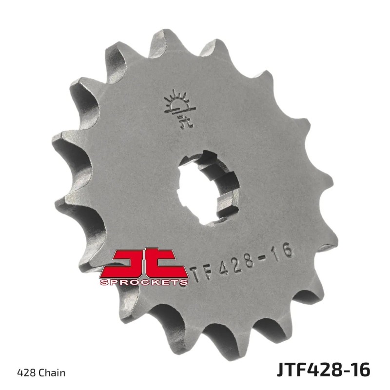 pinon moto jt sprockets acero 16 dientes jtf428 16