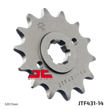 pinon moto jt sprockets acero 14 dientes jtf431 14