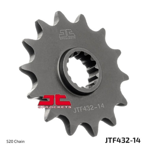 pinon moto jt sprockets acero 14 dientes jtf432 14