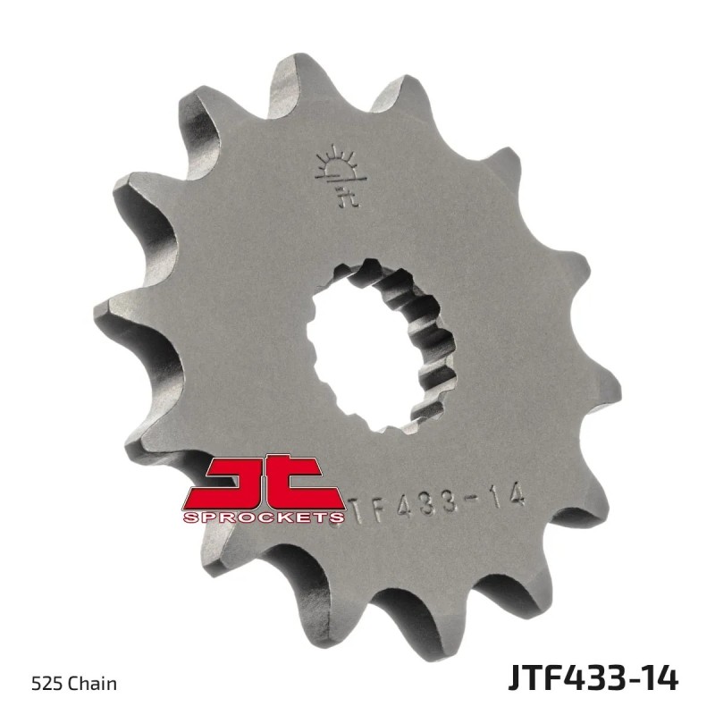 pinon moto jt sprockets acero 14 dientes jtf433 14