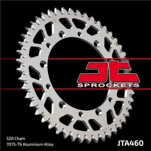 corona de aluminio moto 47 dientes 46047aljts