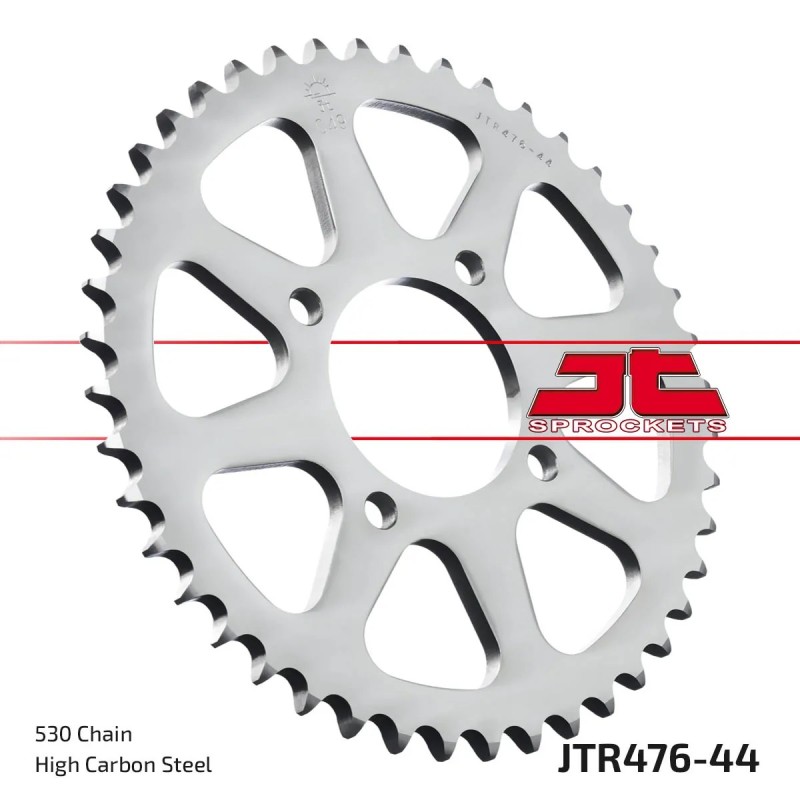 corona moto jt sprockets de acero de 44 dientes jtr476 44