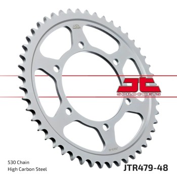 corona moto jt sprockets de acero de 48 dientes jtr479 48