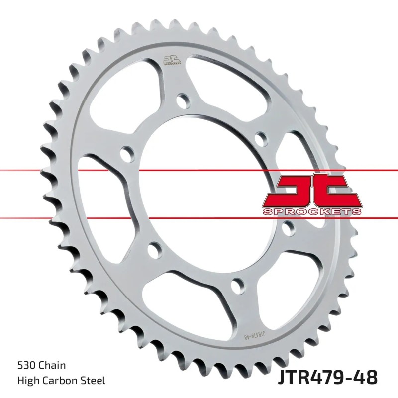 corona moto jt sprockets de acero de 48 dientes jtr479 48
