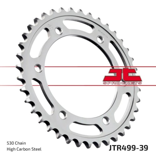 corona moto jt sprockets de acero de 39 dientes jtr499 39
