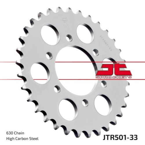 corona moto jt sprockets de acero de 33 dientes jtr501 33