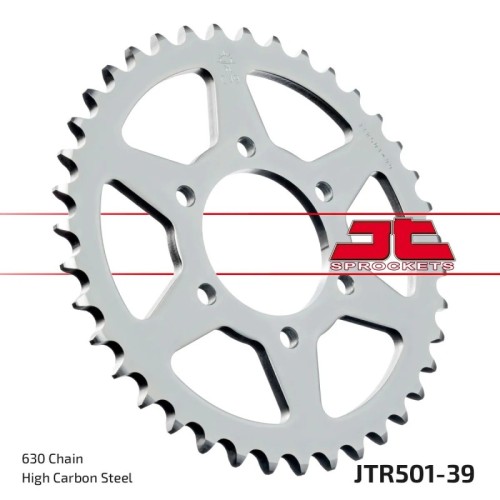 corona moto jt sprockets de acero de 39 dientes jtr501 39