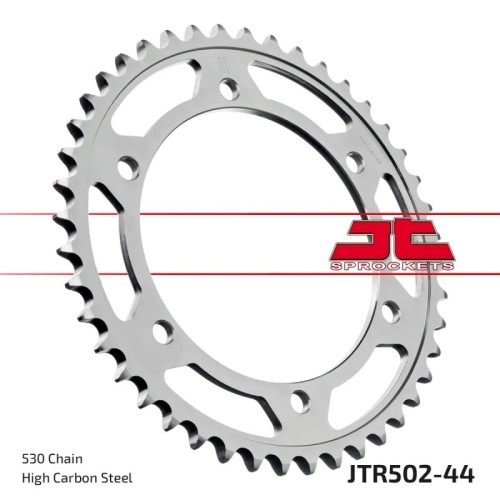 corona moto jt sprockets de acero de 44 dientes jtr502 44
