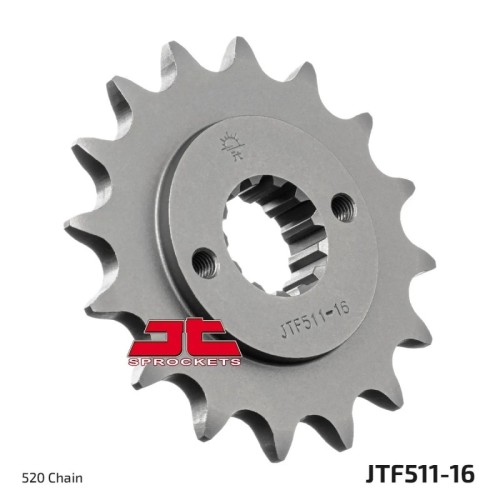 pinon moto jt sprockets acero 16 dientes jtf511 16