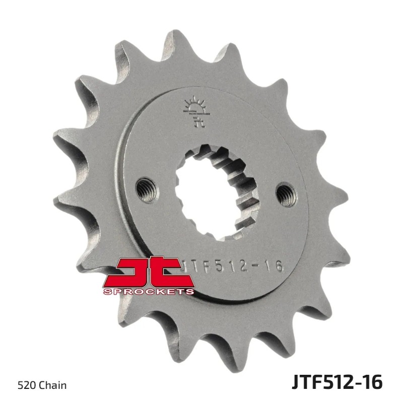 pinon moto jt sprockets acero 16 dientes jtf512 16