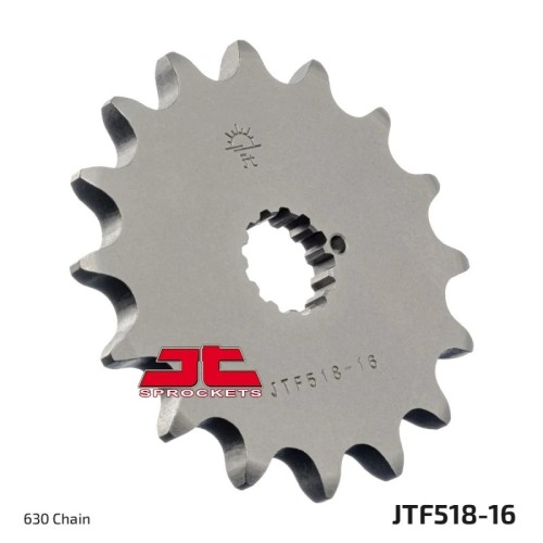 pinon moto jt sprockets acero 16 dientes jtf518 16