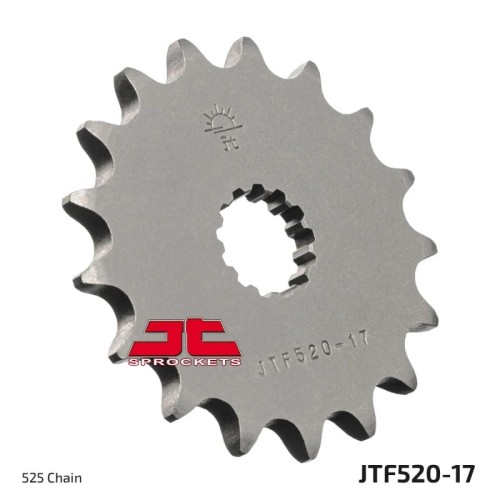pinon moto jt sprockets acero 17 dientes jtf520 17