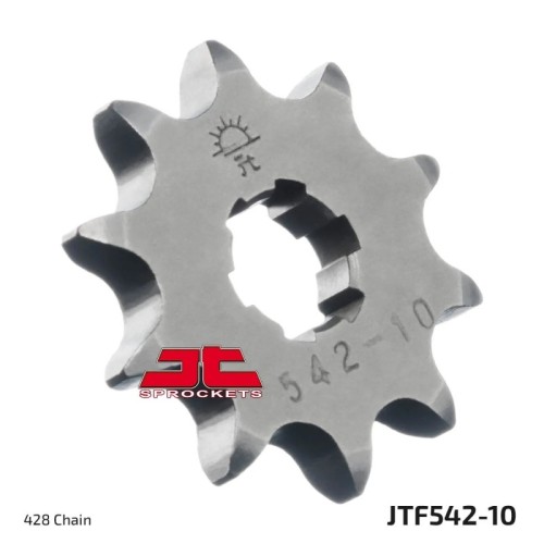 pinon moto jt sprockets acero 10 dientes jtf542 10
