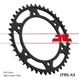 Corona moto JT Sprockets de acero de 43 dientes JTR5.43
