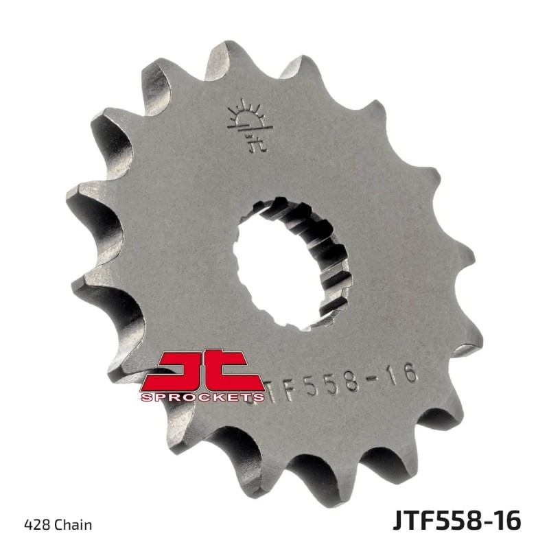 pinon moto jt sprockets acero 16 dientes jtf558 16