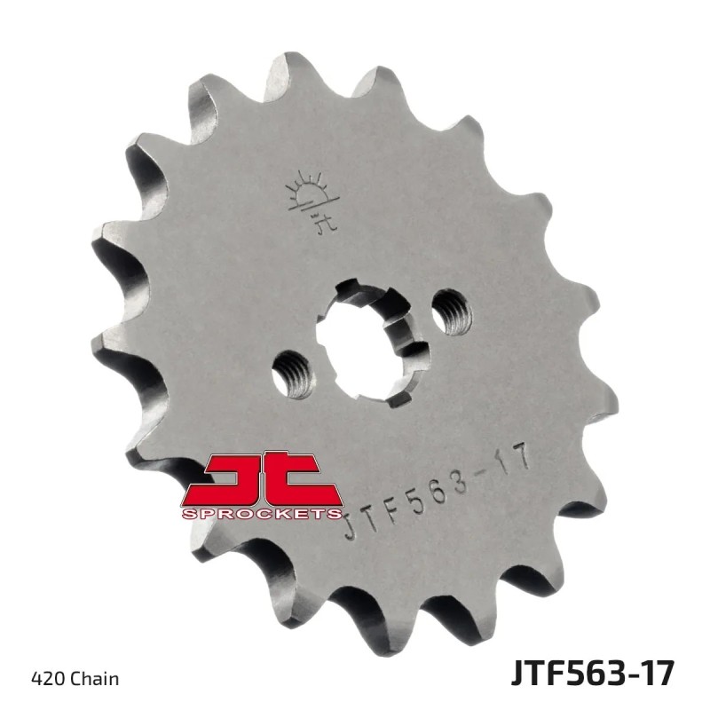 pinon moto jt sprockets acero 17 dientes jtf563 17
