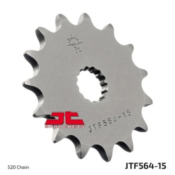 pinon moto jt sprockets acero 15 dientes jtf564 15