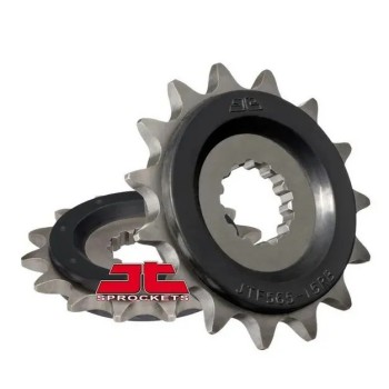 pinon de moto jt sprockets con goma 16 dientes p 520 jtf565 16rb