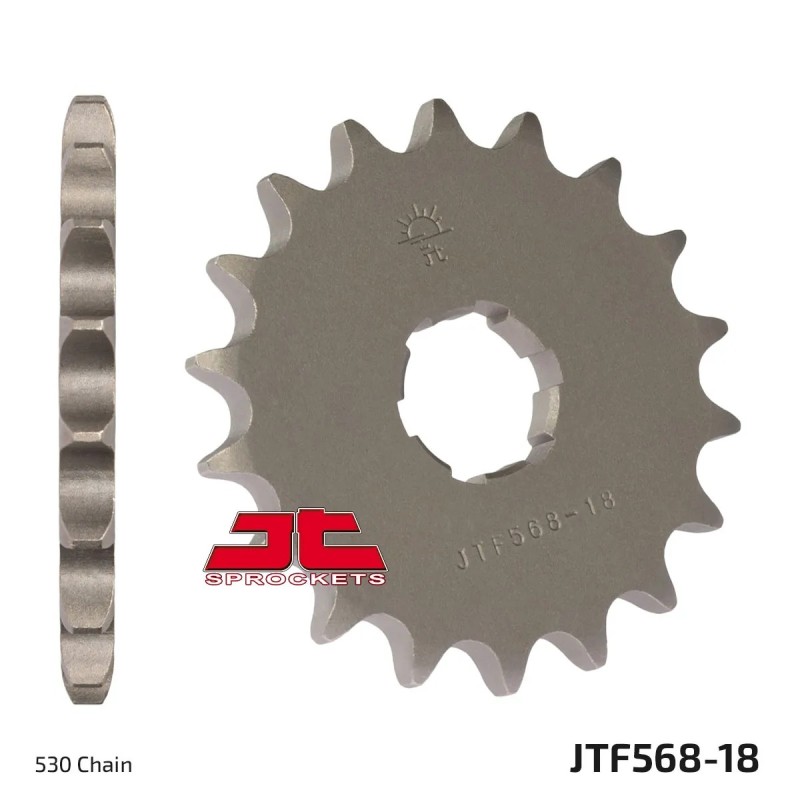 pinon moto jt sprockets acero 18 dientes jtf568 18