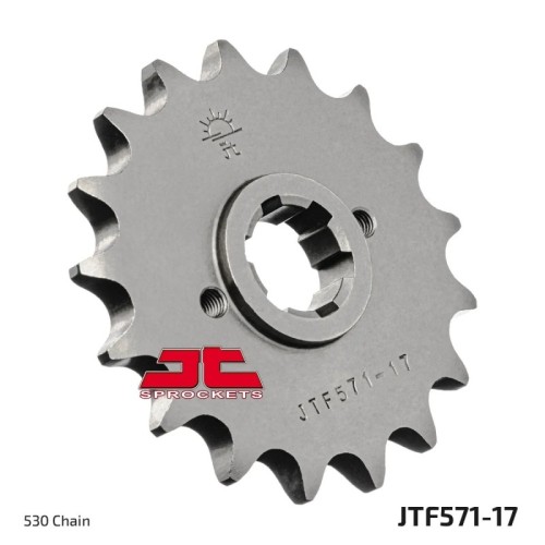 pinon moto jt sprockets acero 17 dientes jtf571 17