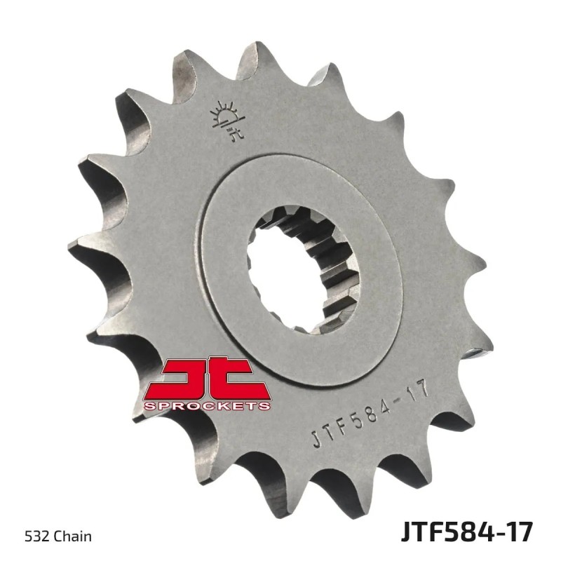 pinon moto jt sprockets acero 17 dientes jtf584 17