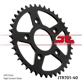 corona moto jt sprockets de acero de 40 dientes jtr701 40