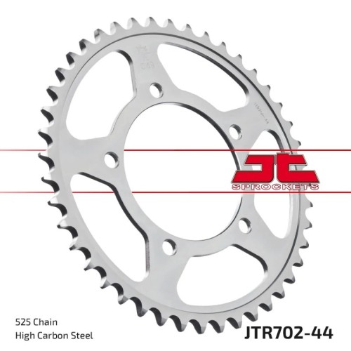 corona moto jt sprockets de acero de 44 dientes jtr702 44