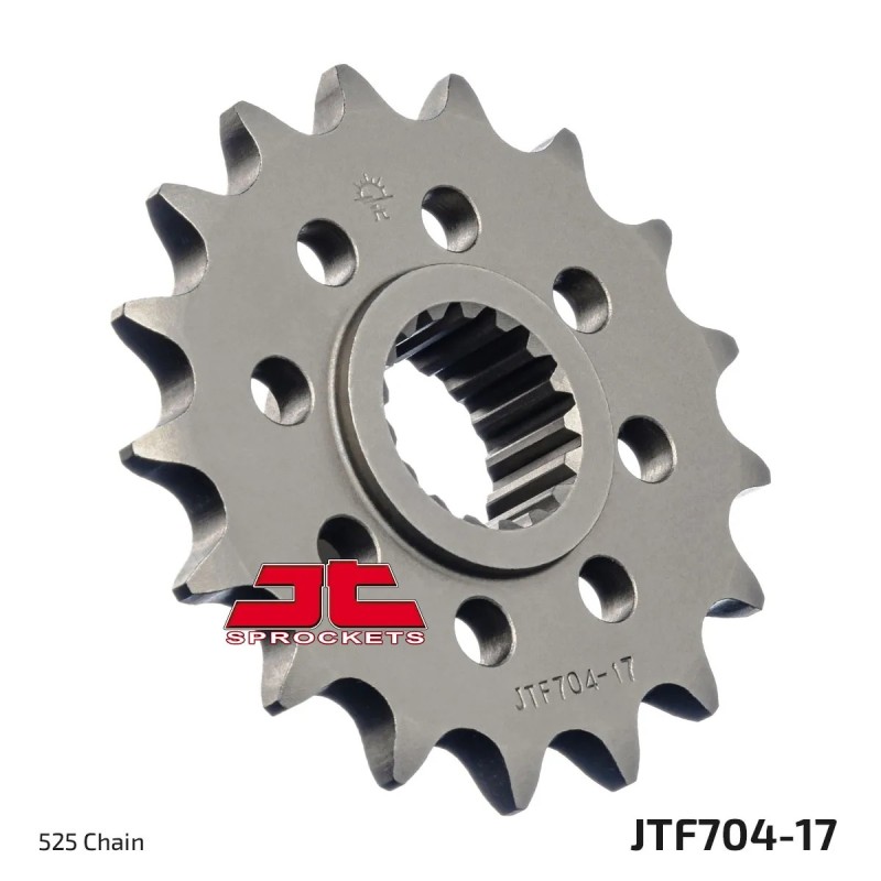 pinon moto jt sprockets acero 17 dientes jtf704 17