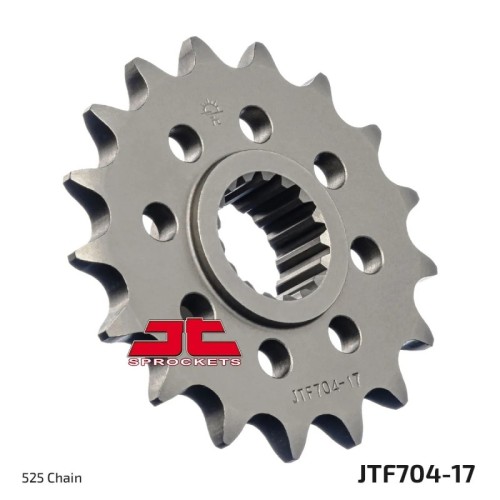 pinon moto jt sprockets acero 17 dientes jtf704 17