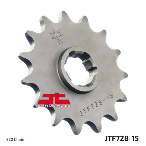 pinon moto jt sprockets acero 15 dientes jtf728 15