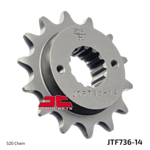 pinon moto jt sprockets acero 14 dientes jtf736 14