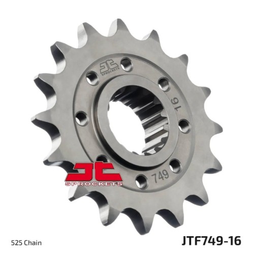 pinon moto jt sprockets acero 16 dientes jtf749 16