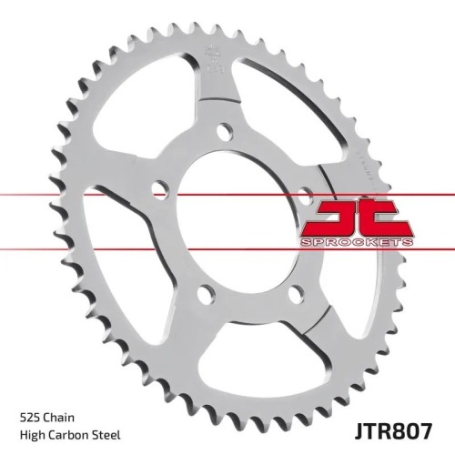 corona moto de acero jt sprockets jtr807 48