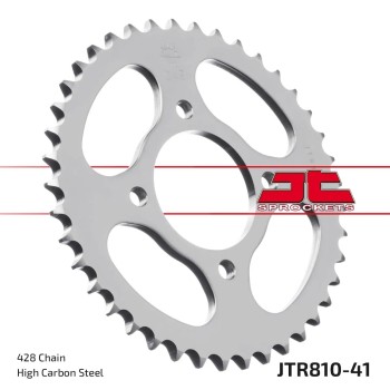 corona moto jt sprockets de acero de 41 dientes jtr810 41
